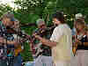 Brad & Shirley Adams with the Prairie Breeze String Band