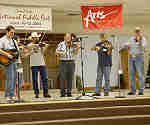 Fiddle Fest '04 Judges on stage